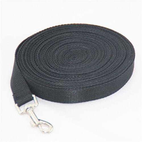 Outdoor Safety Training Dog Chain Pet Collar Dog Leash, Size:1.8mx2.5cm(Black)