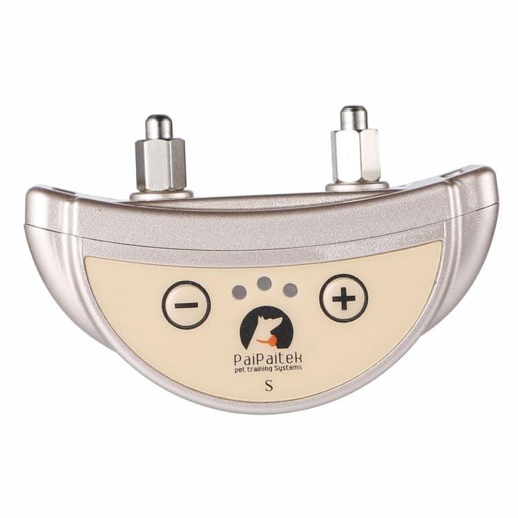 PD258 Automatic Anti Barking Collar Pet Training Control System for Dogs, S Size(Gold)