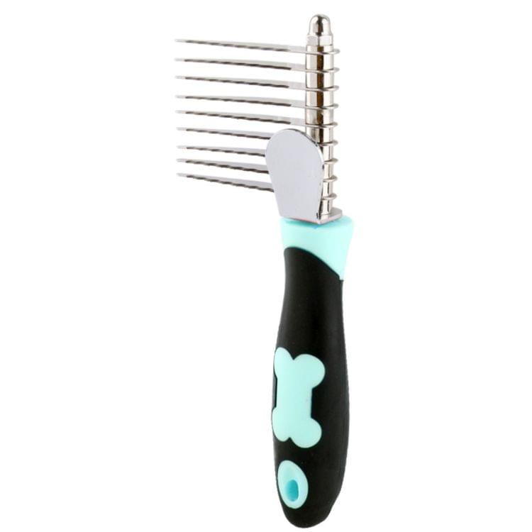 M581 Compact Dematting Comb Tool for Pets(Baby Blue)