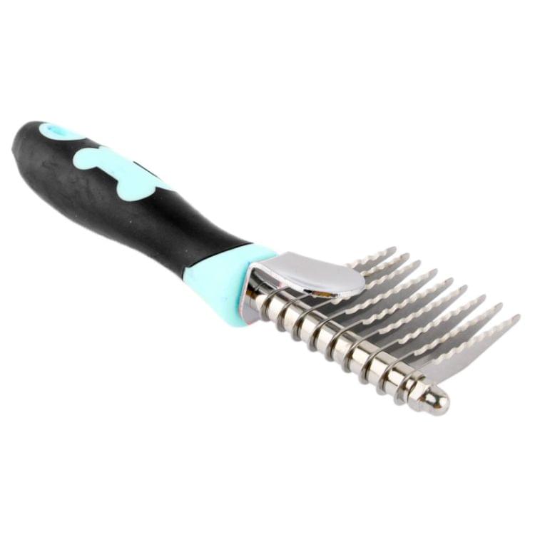 M581 Compact Dematting Comb Tool for Pets(Baby Blue)