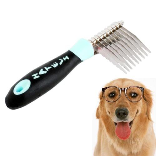M581 Compact Dematting Comb Tool for Pets(Baby Blue)