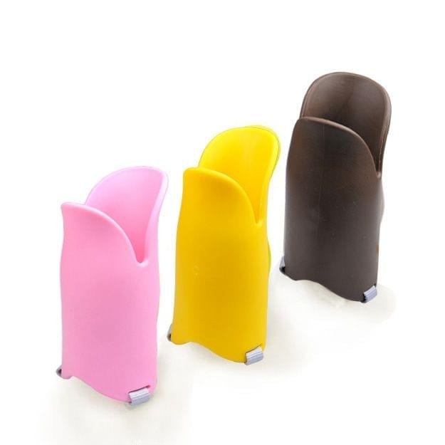 Cute Duck Mouth Shape Silicone Muzzle for Pet Dog, Size: L(Pink)