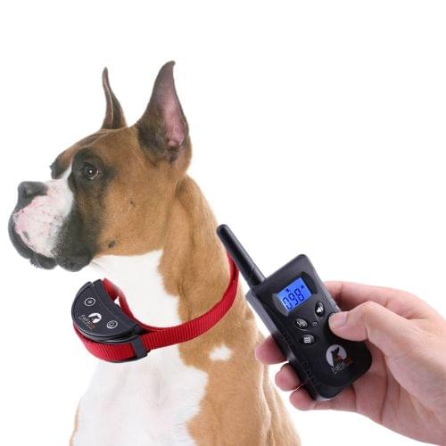 PD520V Automatic Anti Barking Collar Pet Training Control System for Dogs(Red)