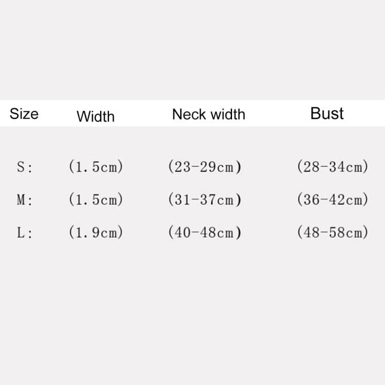 Rhinestone Leather Glasses Style Breathable Dog Chest Strap, Size: L (Red)