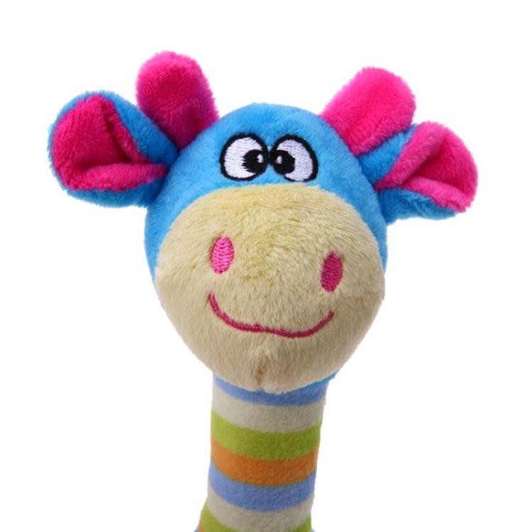 2 PCS Cute Pet Dog Toys Chew Squeaker Animals Pet Toys Plush Puppy Honking Squirrel For Dogs Cat Chew Squeak Toy Dog Goods(Duck)