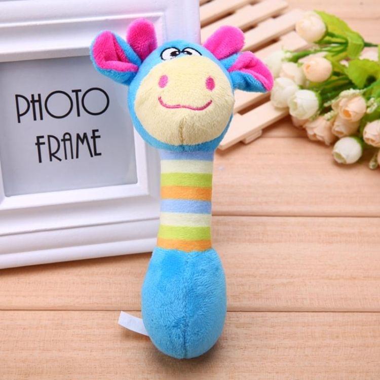 2 PCS Cute Pet Dog Toys Chew Squeaker Animals Pet Toys Plush Puppy Honking Squirrel For Dogs Cat Chew Squeak Toy Dog Goods(Duck)