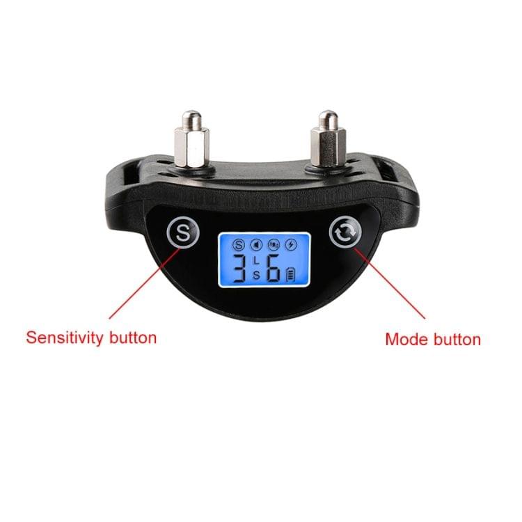 LCD Screen Anti Barking Collar Beep Vibration and Optional NO Harm Shock Pet Dog Training Control System
