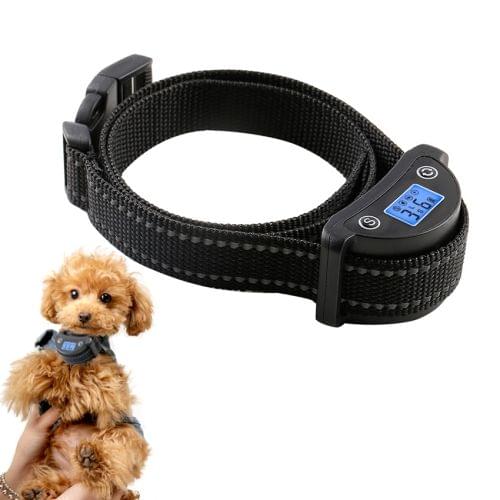 LCD Screen Anti Barking Collar Beep Vibration and Optional NO Harm Shock Pet Dog Training Control System