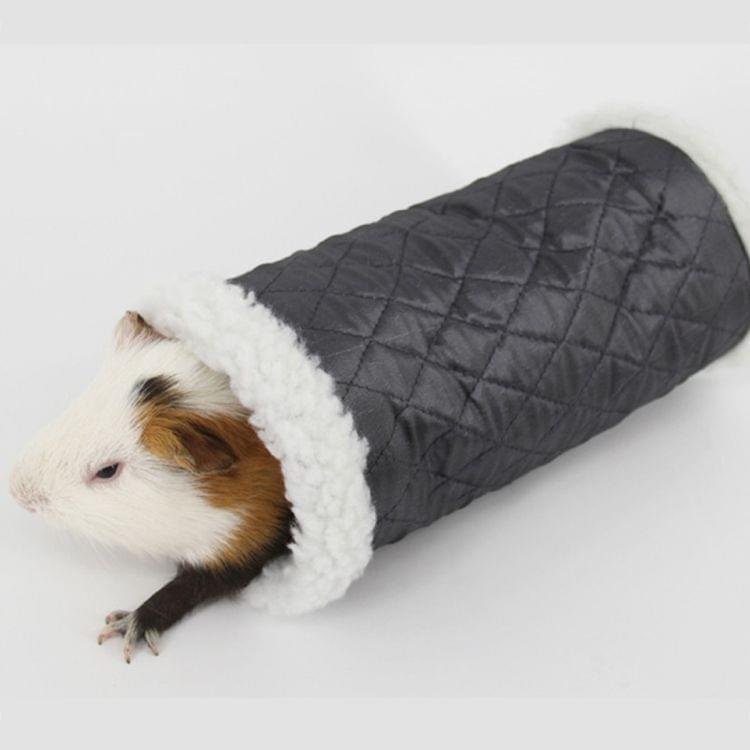 Winter Warm Snowflake Pattern Cotton Nest Single Channel, Hedgehog Spider Hamster Warm Tunnel Toy, Random Color Delivery