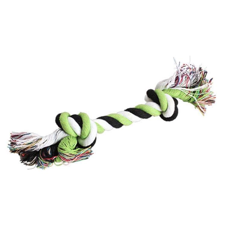 Pets dogs pet supplies Pet Dog Puppy Cotton Chew Knot Toy Durable Braided Bone Rope Funny Tool, Random Color Delivery(40cm)