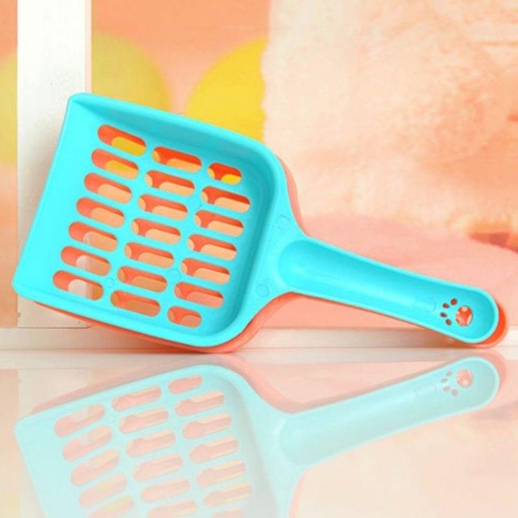 3 PCS Cat Litter Shovel Pet Cleanning Tool Plastic Scoop Cat Sand Cleaning Products(Random Color)