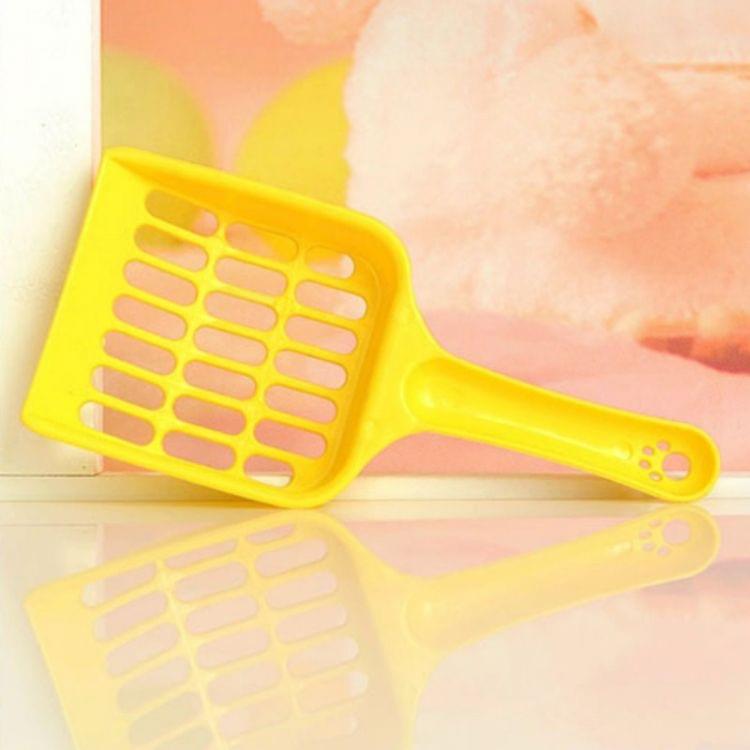 3 PCS Cat Litter Shovel Pet Cleanning Tool Plastic Scoop Cat Sand Cleaning Products(Random Color)