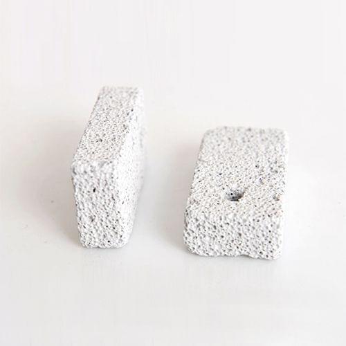 5 PCS Pet Rectangle Volcanic Molar Stone Hamsters Rabbits Small Pets Teeth Grinding Stones Pets Training Tools