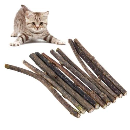 Cat Wood Scorpion Cat Mint Molar Stick to Hair Ball Grab Bite(3 Pcs/Pack)