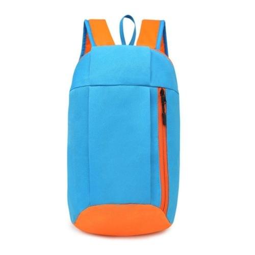 Unisex Sports Oxford Cloth Backpack Hiking Rucksack(Sky Blue)