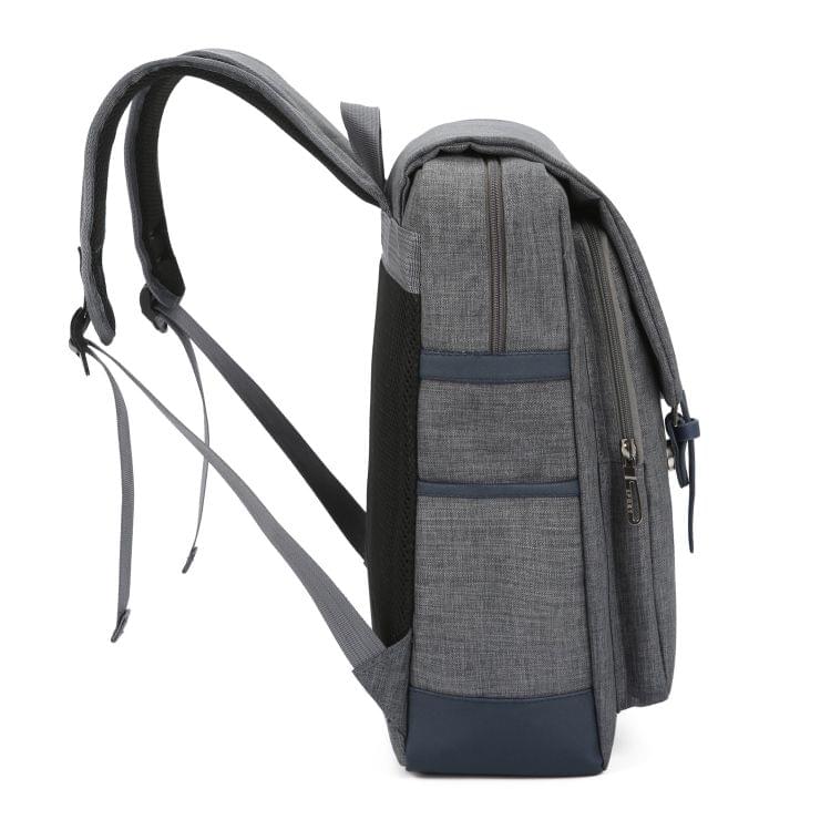 Oxford Cloth Double Shoulders School Bag Travel Backpack Bag (Army Green)