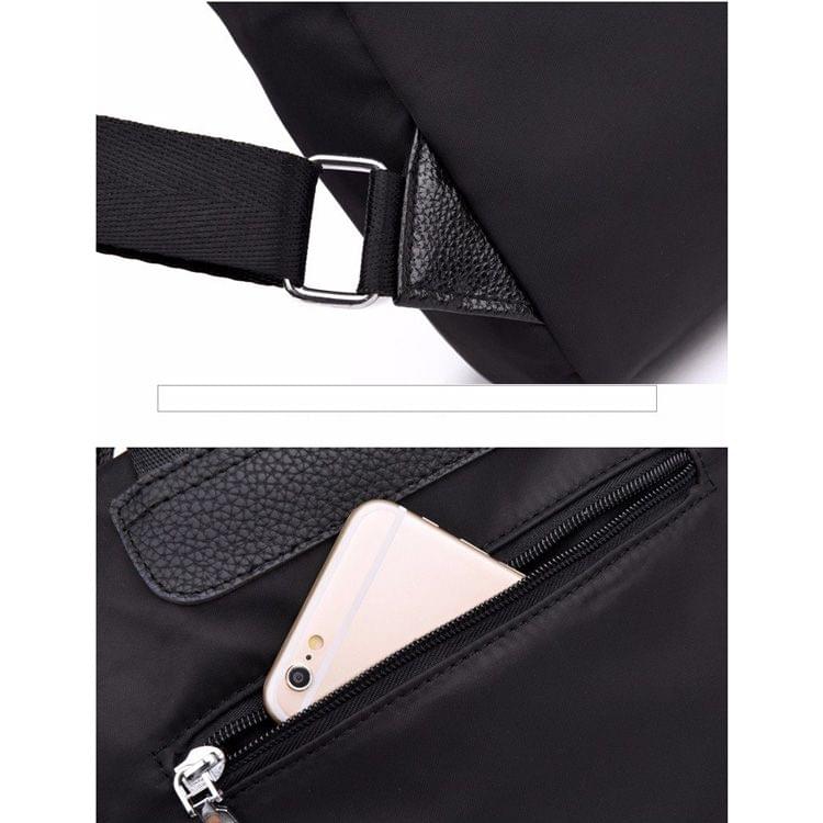 Fashion PU+ Suede School Backpack Casual Handbag Shoulder Bag(Dark Brown)