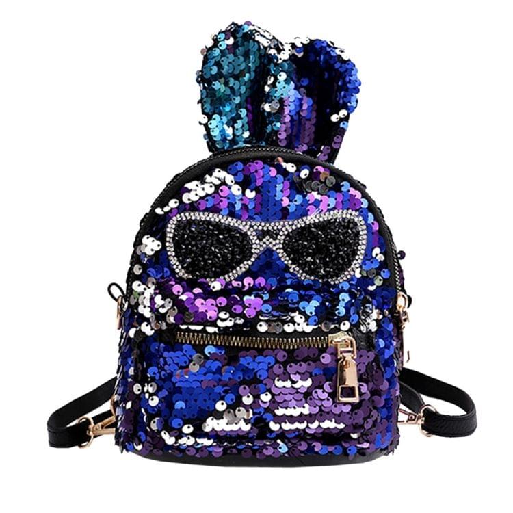 Sequins Shoulder Bag Student Children School Bag(Multicolour)
