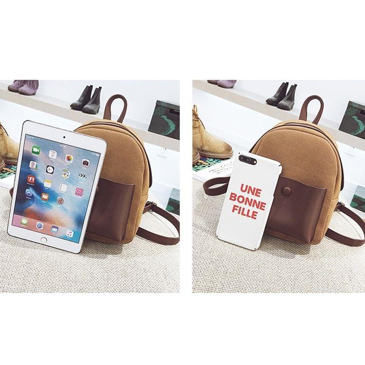 Leisure Fashion PU Double-shoulder Bag Messenger Bag (Black)