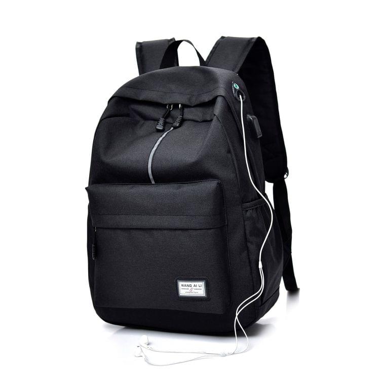 Fashion Retro Multi-purpose Backpack Simple Shoulder Bag Hand Bag (Blue)