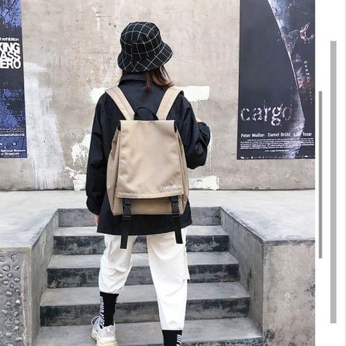 Fashion Multi-function Oxford Double Shoulders Bag Handbag Backpack School Bag (Grey)