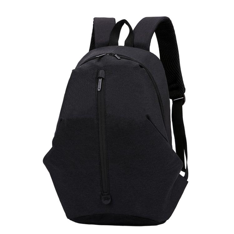 Multi-Function Nylon Portable Casual Double Shoulders Bag (Black)