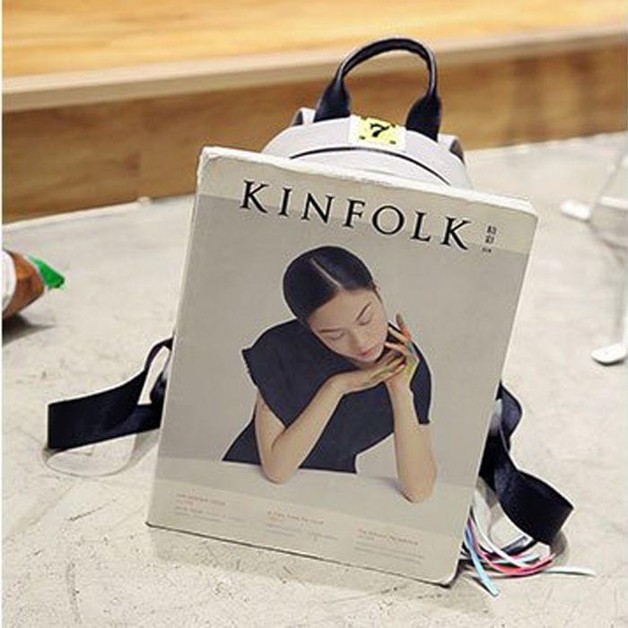 Leisure Fashion PU Leather Backpack Handbag, Size:25x20x12cm(Brown)