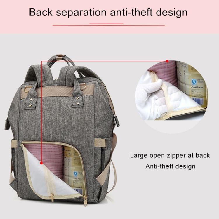 Multi-functional Double Shoulder Bag Handbag Waterproof Oxford Cloth Backpack, Capacity: 16L (Dark Blue)