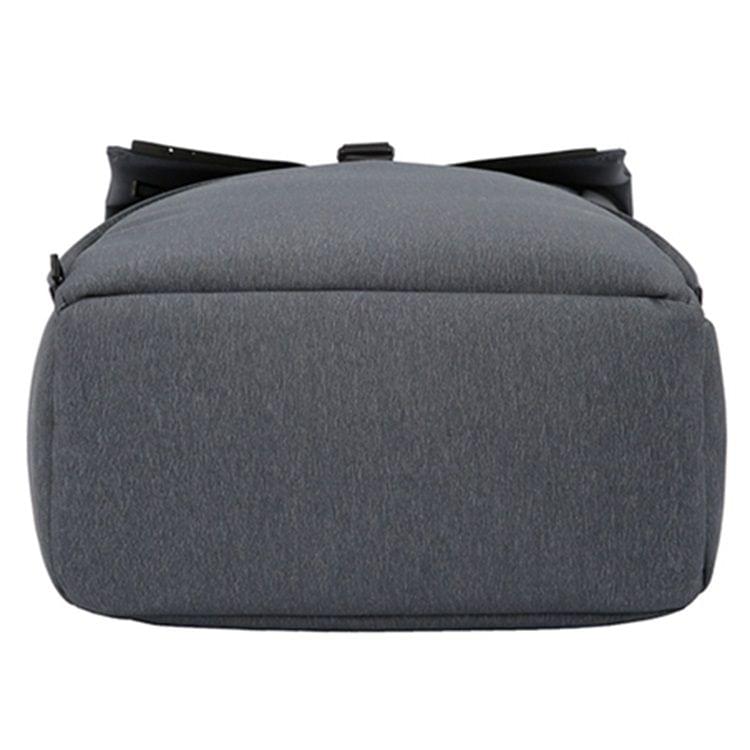Business Computer Bag Single & Double Shoulders Bag Messenger Bag with USB Charging Hole (Black)