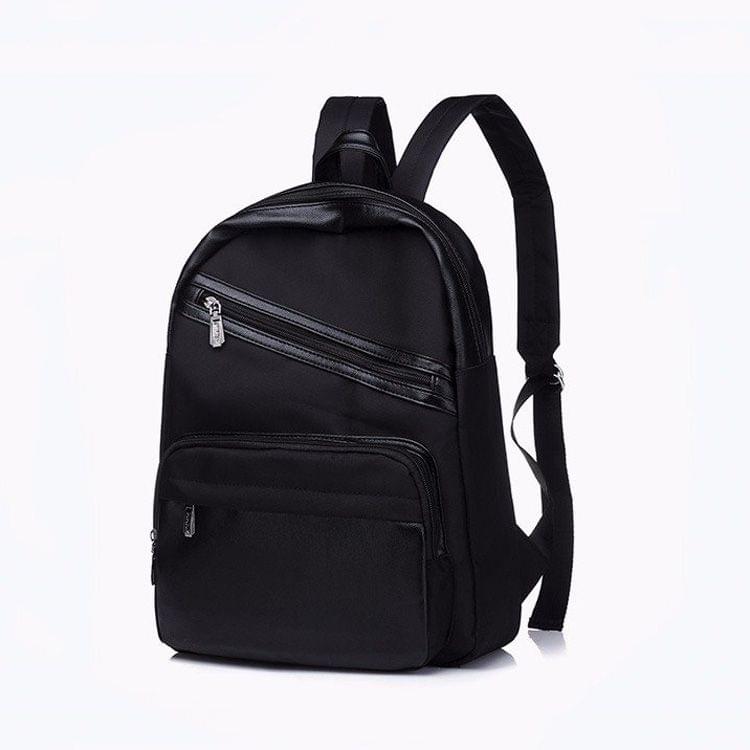 Fashion Oxford Fabric School Backpack Casual Handbag Shoulder Bag(Black)