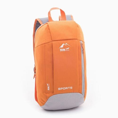 Fashion Outdoor Sports Waterproof Backpack Men and Women Double Shoulder Bag (Orange)