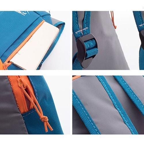 Fashion Outdoor Sports Waterproof Backpack Men and Women Double Shoulder Bag (Orange)