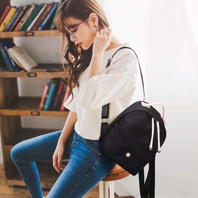 Leisure Fashion Waterproof Oxford Cloth Double Shoulders Bag (Colorful)