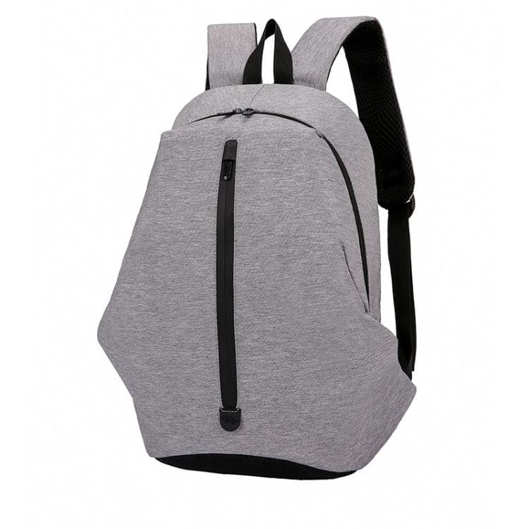 Multi-Function Nylon Portable Casual Double Shoulders Bag (Light Grey)