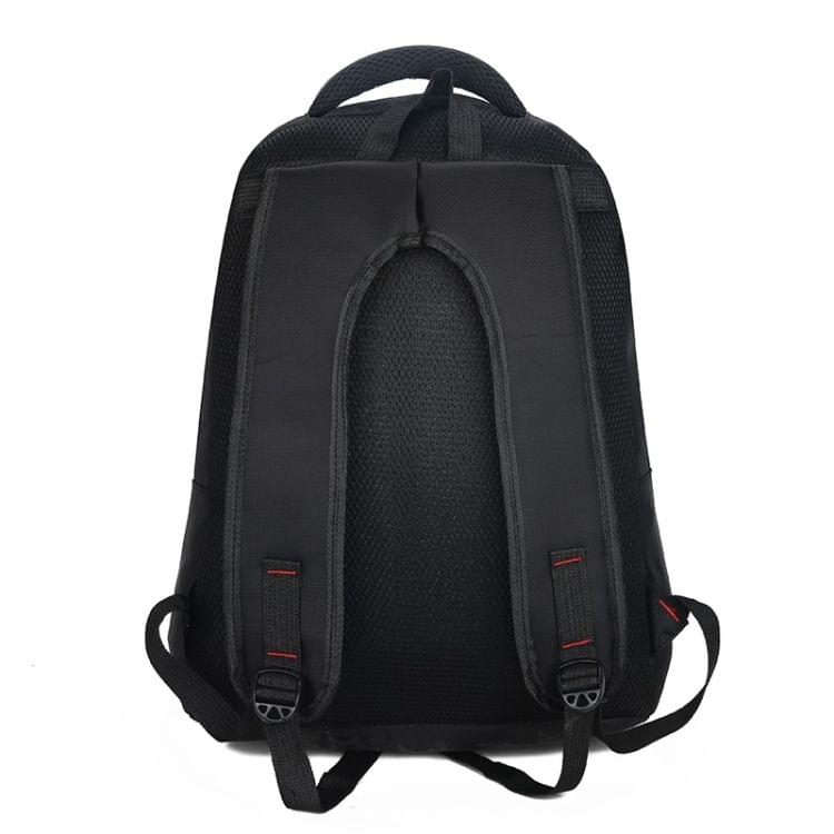 Multifunctional Waterproof Casual Fashion Backpack Cross Couple Bag Sports Bag (Black)