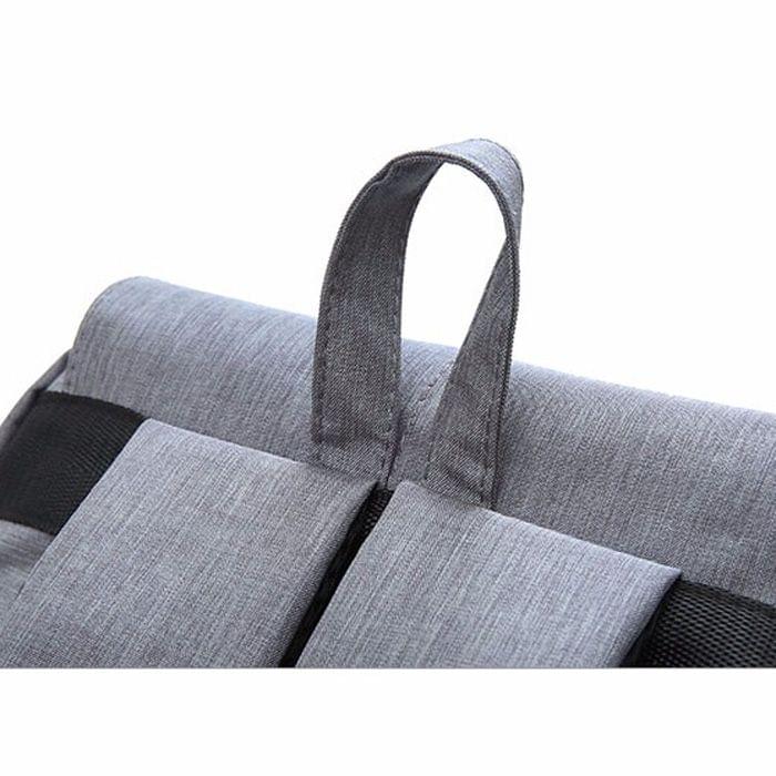 Leisure Fashion PVC Backpack Handbag(Black)