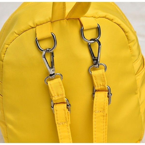 Wacky Cartoon Double Shoulders School Bag Travel Backpack Bag (Green)