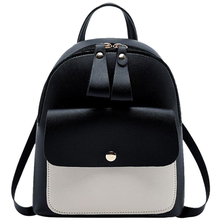 Mini Women Small Backpack Messenger Bag(Red)
