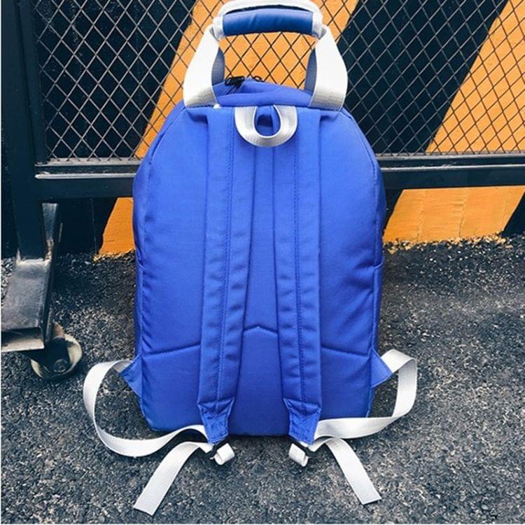 Nylon Double Shoulders School Bag Travel Backpack Bag
