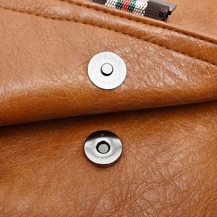 Fashion PU Double Shoulders Bag Ladies Backpack Handbag (Red)