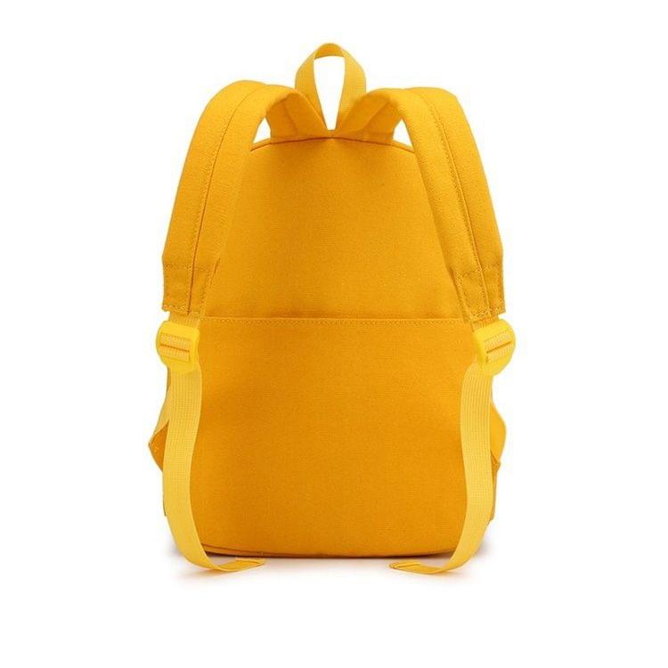 Cute Carrot Bunny Ear Backpack Waterproof Girl School Bag with Chinese Character Handbag