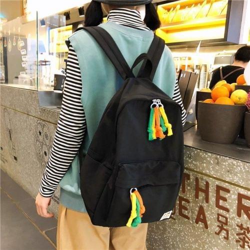 Double Shoulders School Backpack Travel Bag