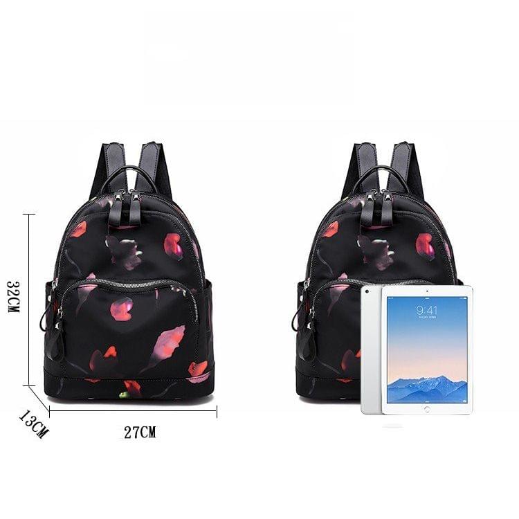 Fashion Oxford Fabric School Backpack Casual Handbag Shoulder Bag