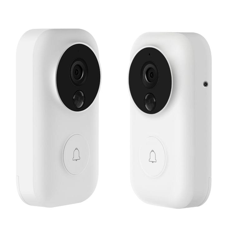 Original Xiaomi Mijia Smart WIFI Video Visual Doorbell with Doorbell Receiver, Support Infrared Night Vision & Change Voice Intercom & Real-time Video Viewing(White)