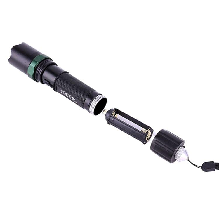 10W Aluminum Alloy Zoom LED Flashlight