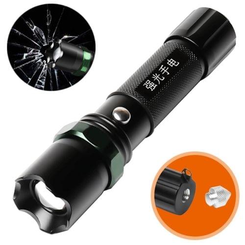 10W Aluminum Alloy Zoom LED Flashlight
