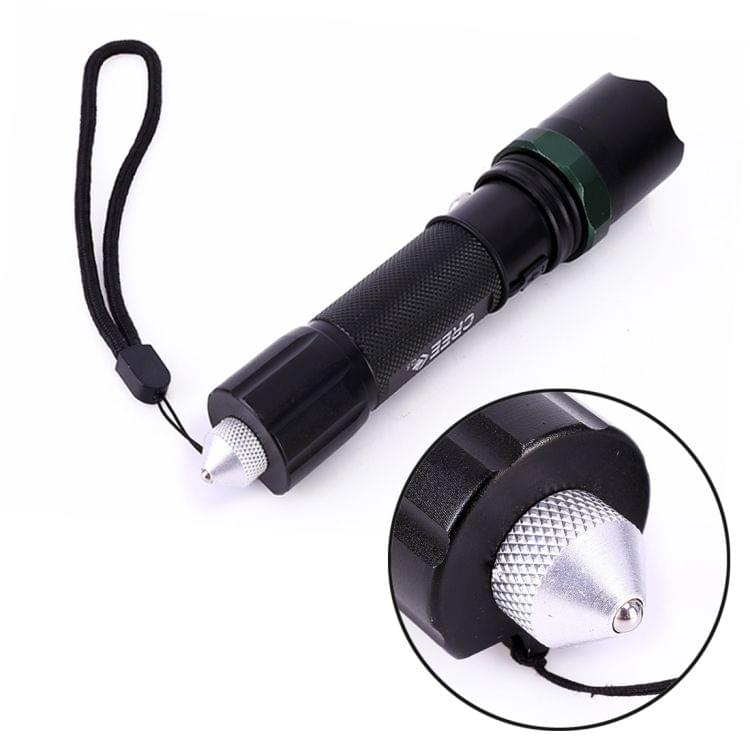 10W Aluminum Alloy Zoom LED Flashlight