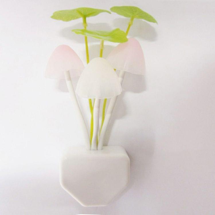 Light Control Dreamy Mushroom LED Night Light, AC 110-220V, EU Plug