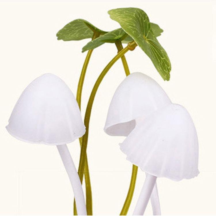 Light Control Dreamy Mushroom LED Night Light, AC 110-220V, EU Plug