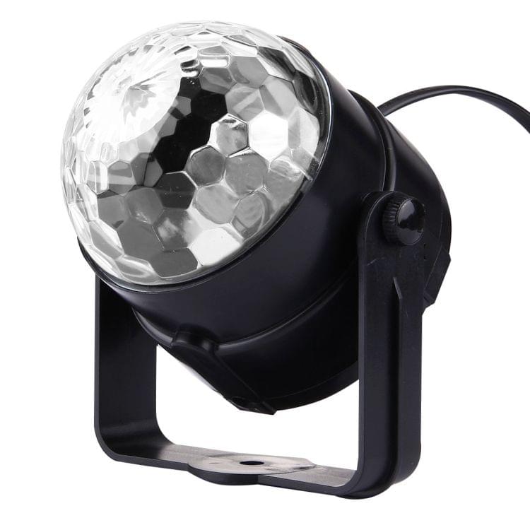1W x 3 Mini Rotating Magic Ball LED Stage Light
